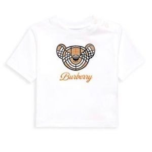 Kids (2Y) Girl’s Teddy Bear Logo Shirt